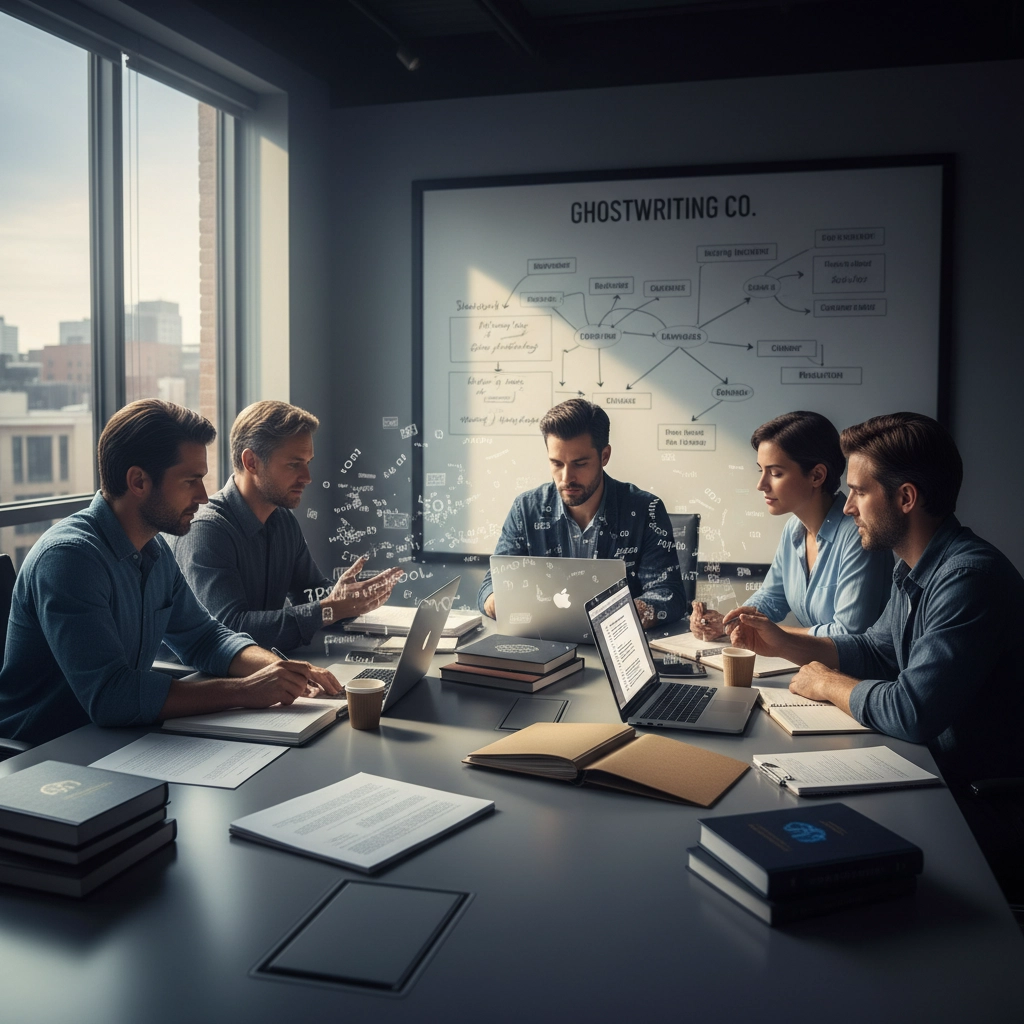 Team with style and genre guides at Ghostwriting Wranglers.