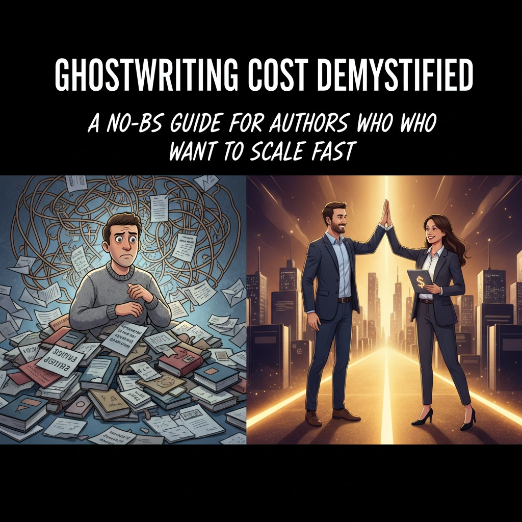 Ghostwriting Cost Demystified: A No-BS Guide for Authors Who Want to Scale Fast