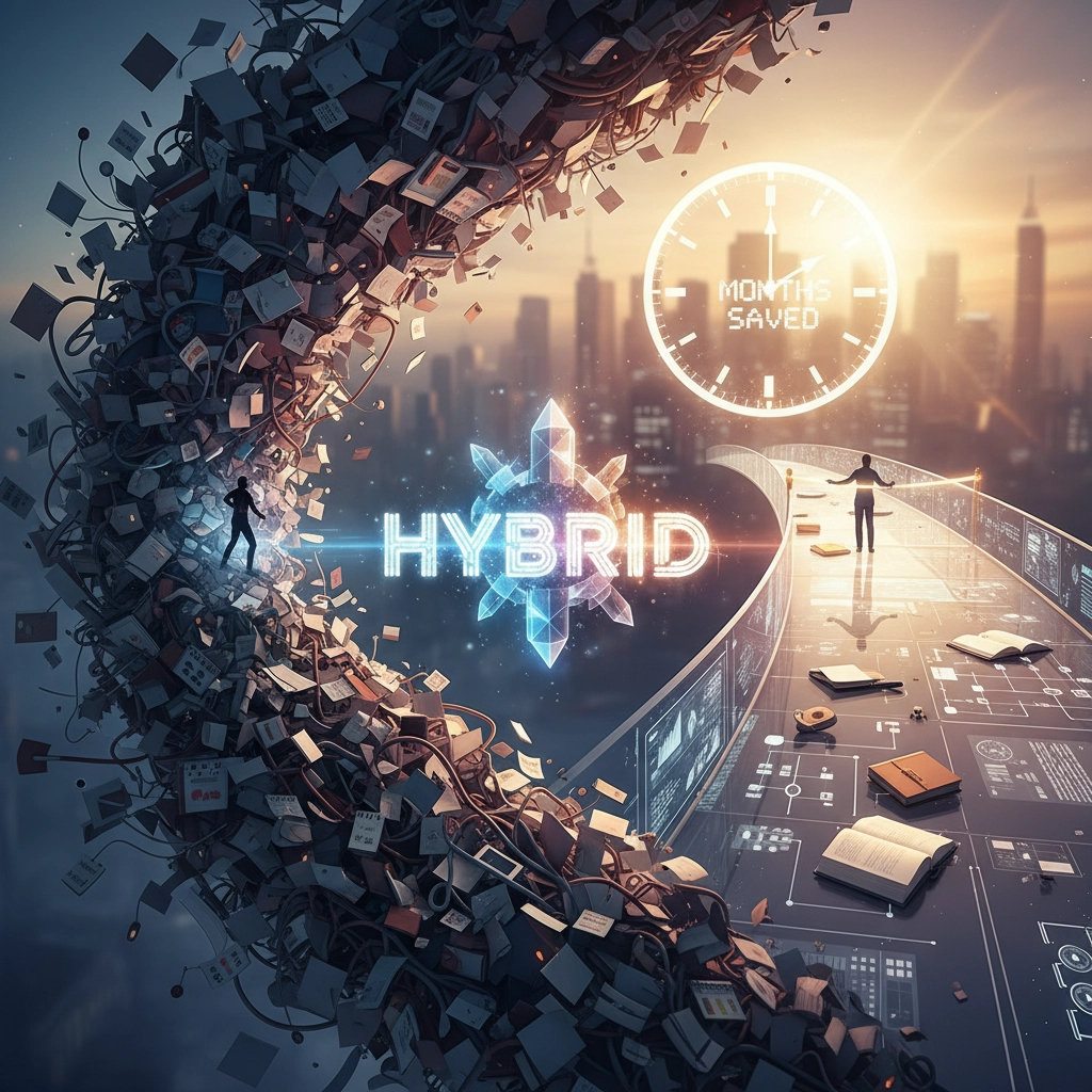 The Hybrid Writing Process That Cuts Months Off Your Publishing Timeline